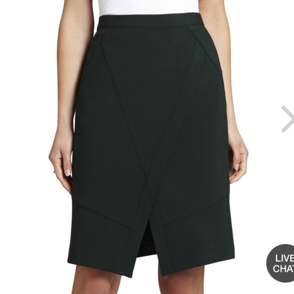 BcbgMaxazria olive green skirt